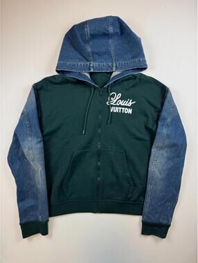 Louis Vuitton Denim Hybrid Hoodie